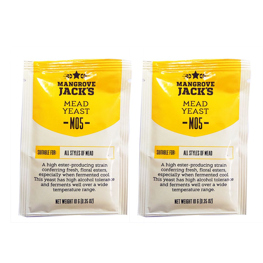 2 x Mangrave Jack's M05 Mead Yeast For All Styles Mead | eBay